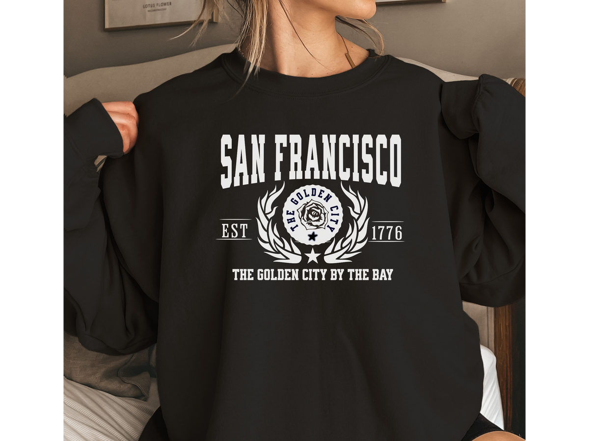 San Francisco Legacy Unisex Sweatshirt – "The Golden City by the Bay" Vintage California Vibes