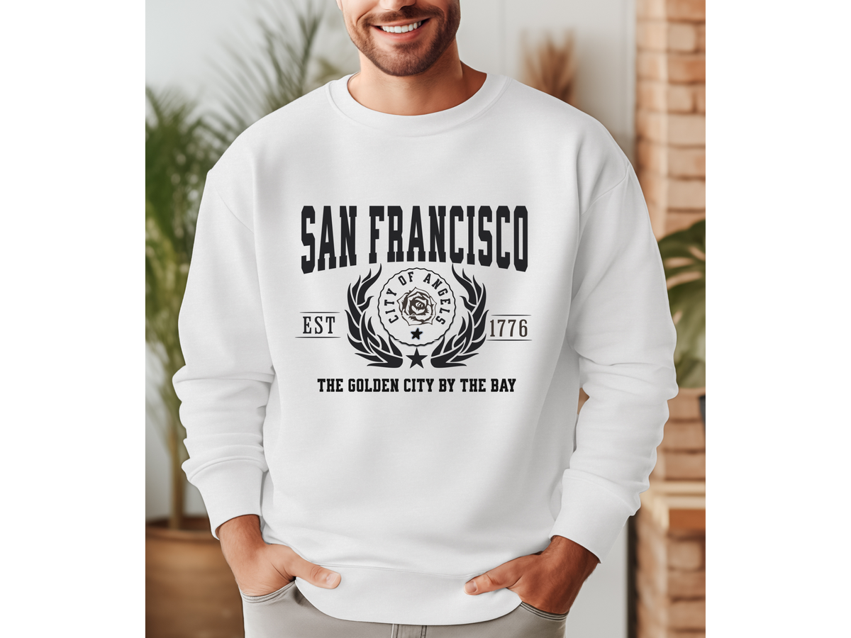 San Francisco Legacy Unisex Sweatshirt – "The Golden City by the Bay" Vintage California Vibes
