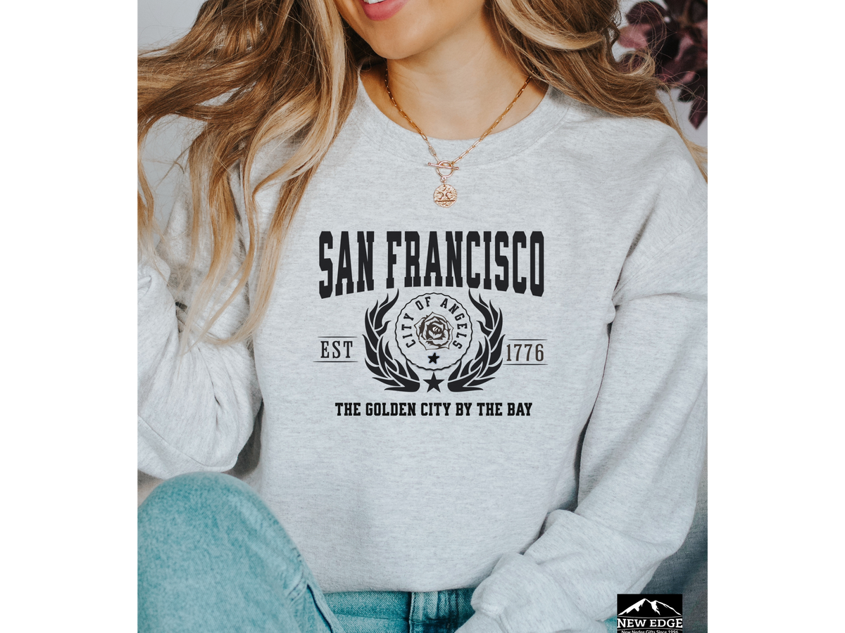 San Francisco Legacy Unisex Sweatshirt – "The Golden City by the Bay" Vintage California Vibes