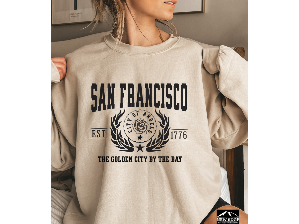 San Francisco Legacy Unisex Sweatshirt – "The Golden City by the Bay" Vintage California Vibes