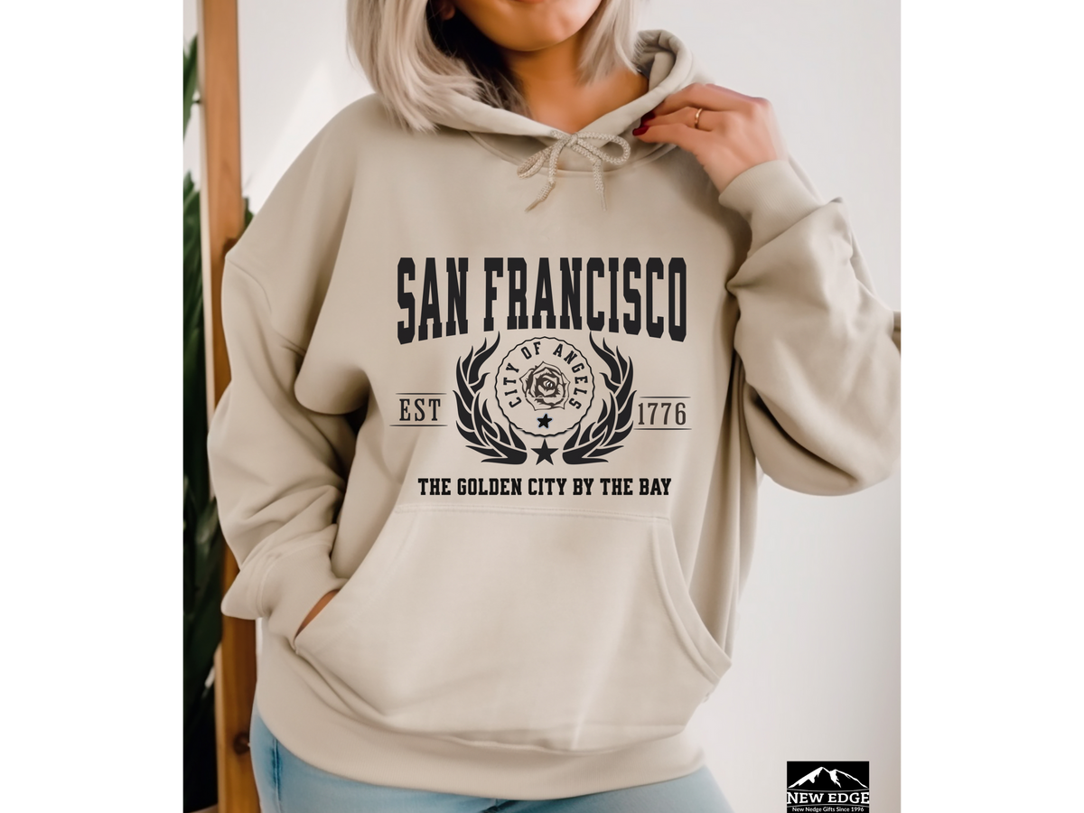 San Diego Legacy Hoodie "The Golden City by the Bay" California Coastal Pride Unisex Sweatshirt
