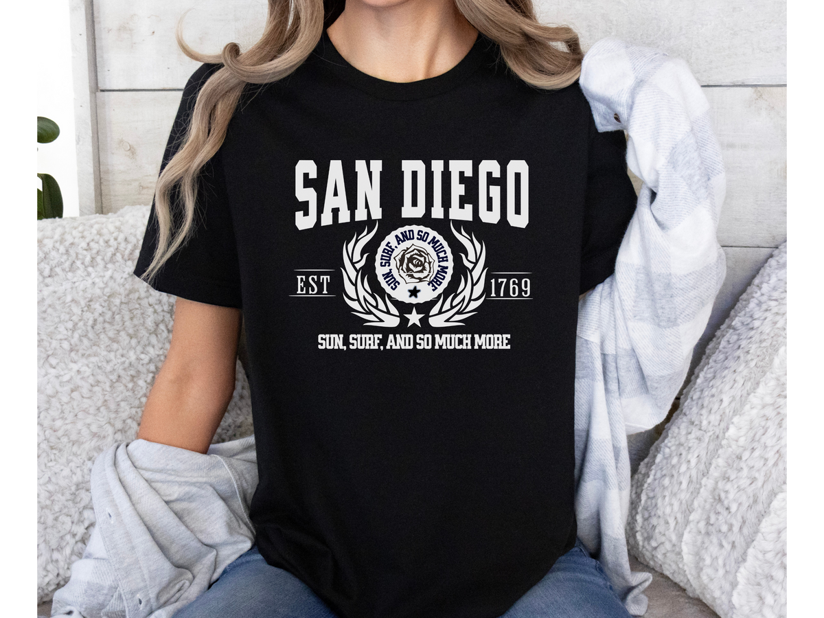 San Diego Legacy Unisex T-Shirt – "The Golden City by the Bay" | Southern California Coastal Pride Tee