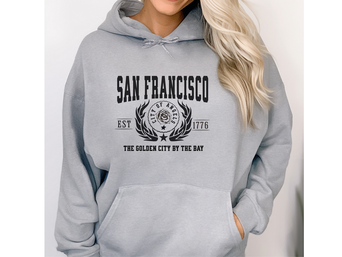 San Francisco Legacy Hoodie "The Golden City by the Bay" California City Pride Unisex Sweatshirt