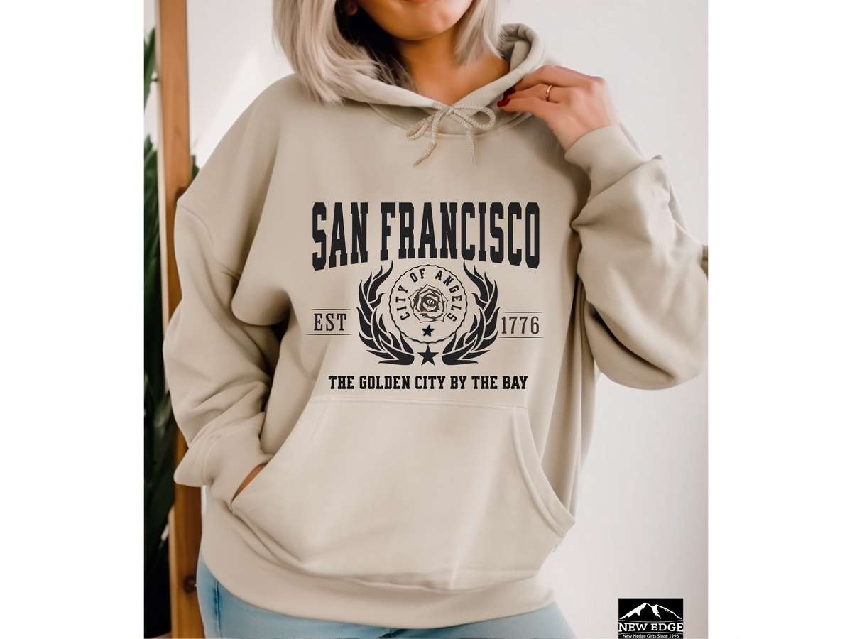 San Francisco Legacy Hoodie "The Golden City by the Bay" California City Pride Unisex Sweatshirt
