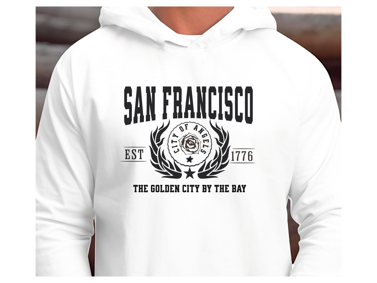 San Francisco Legacy Hoodie "The Golden City by the Bay" California City Pride Unisex Sweatshirt