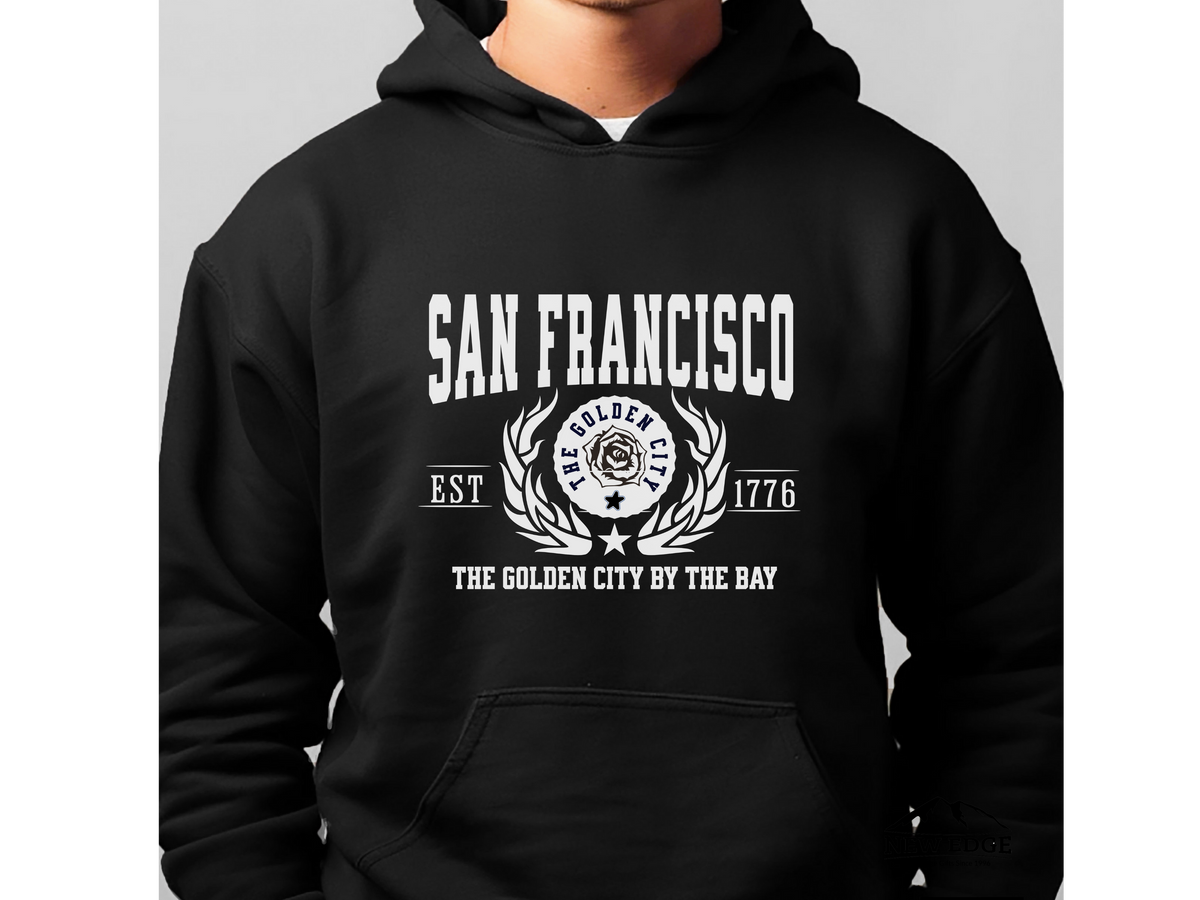 San Francisco Legacy Hoodie "The Golden City by the Bay" California City Pride Unisex Sweatshirt