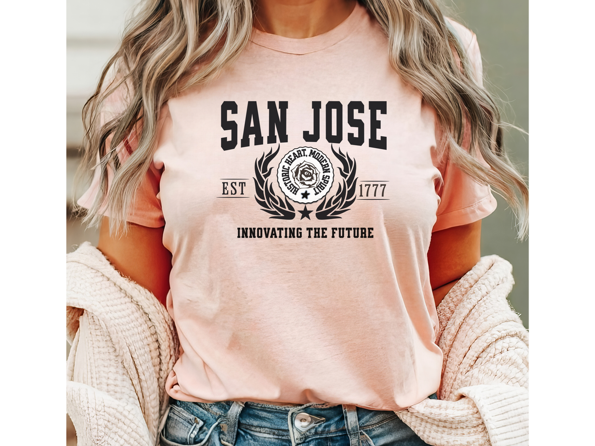 California City Legacy T-Shirt – San Jose Edition | "Innovating the Future" Unisex Tech Hub Tee