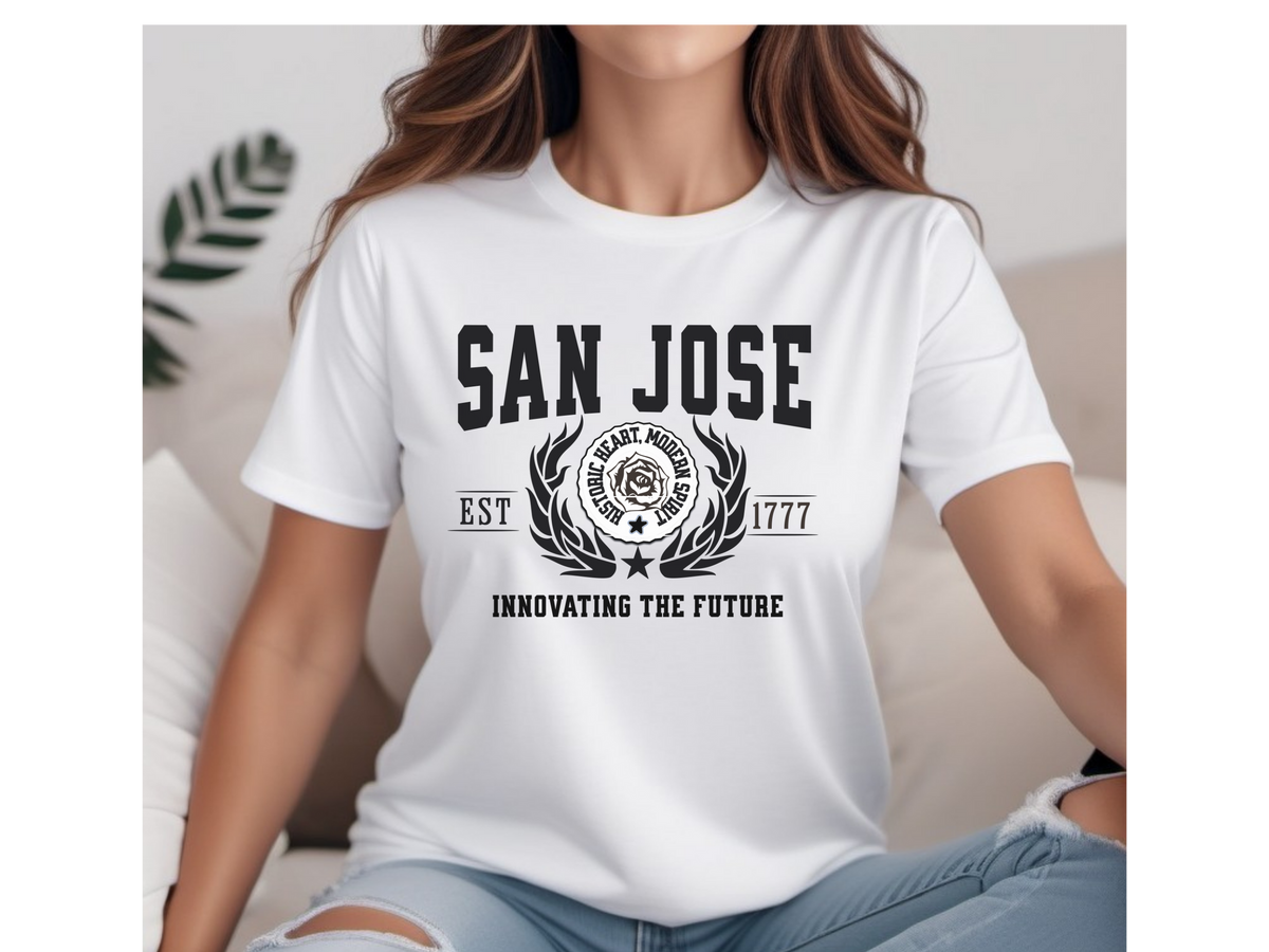 California City Legacy T-Shirt – San Jose Edition | "Innovating the Future" Unisex Tech Hub Tee