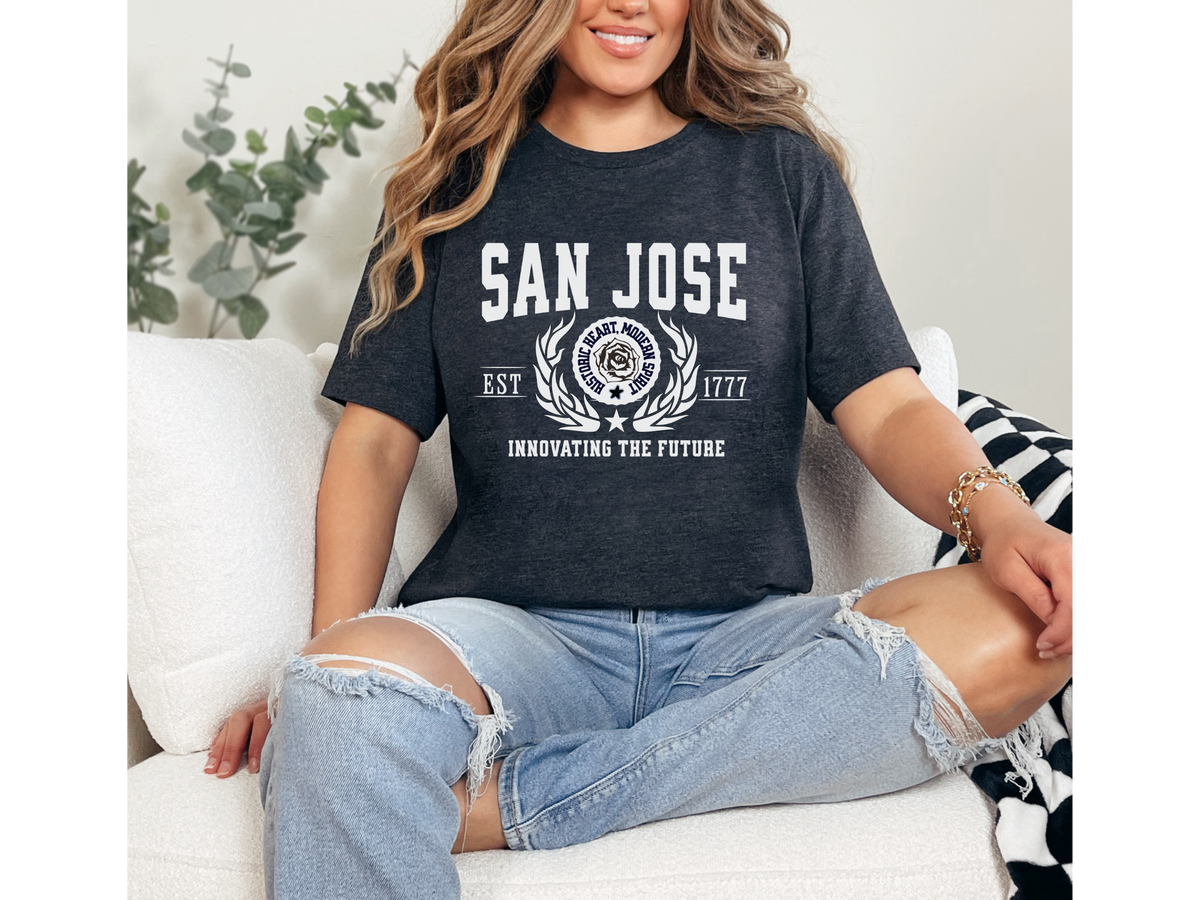 California City Legacy T-Shirt – San Jose Edition | "Innovating the Future" Unisex Tech Hub Tee