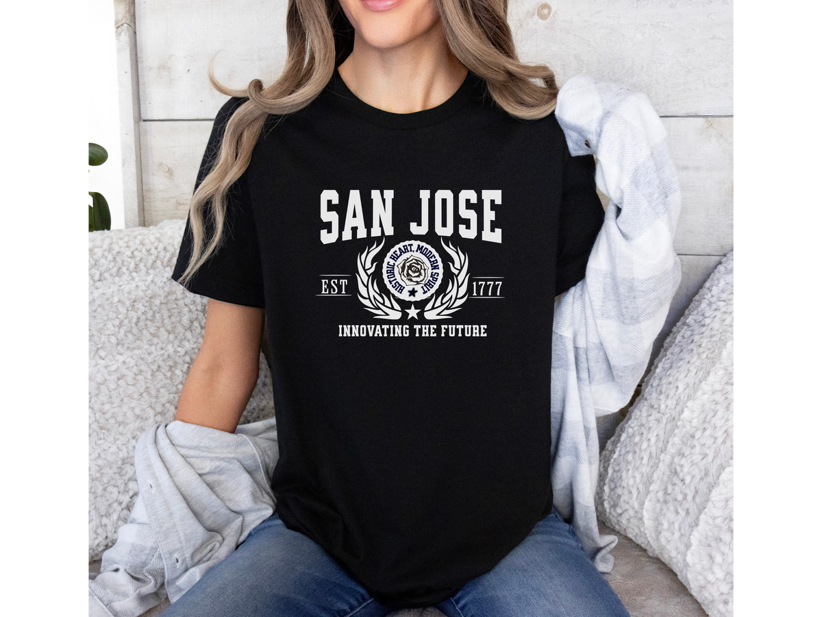 California City Legacy T-Shirt – San Jose Edition | "Innovating the Future" Unisex Tech Hub Tee