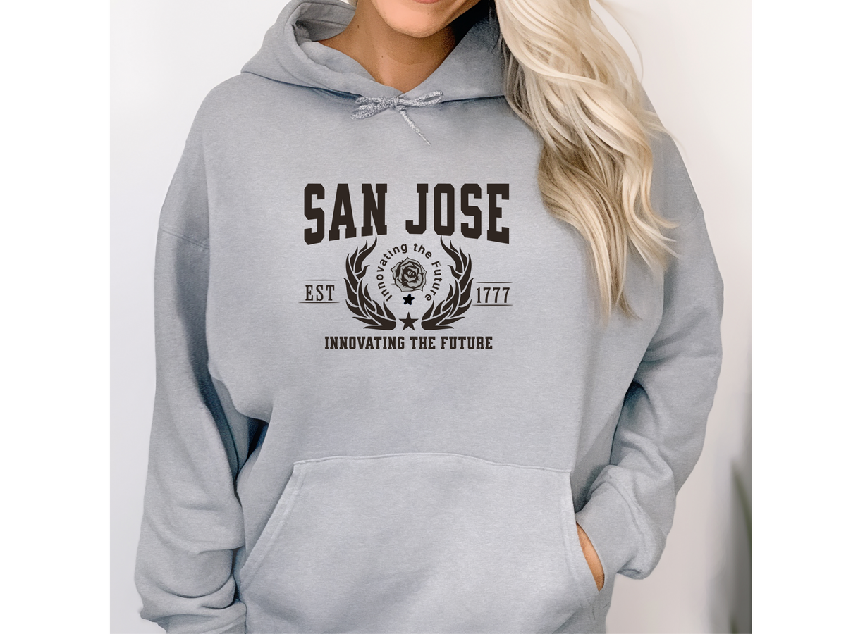 San Jose Legacy Hoodie "Innovating the Future" California City Pride Unisex Hoodie