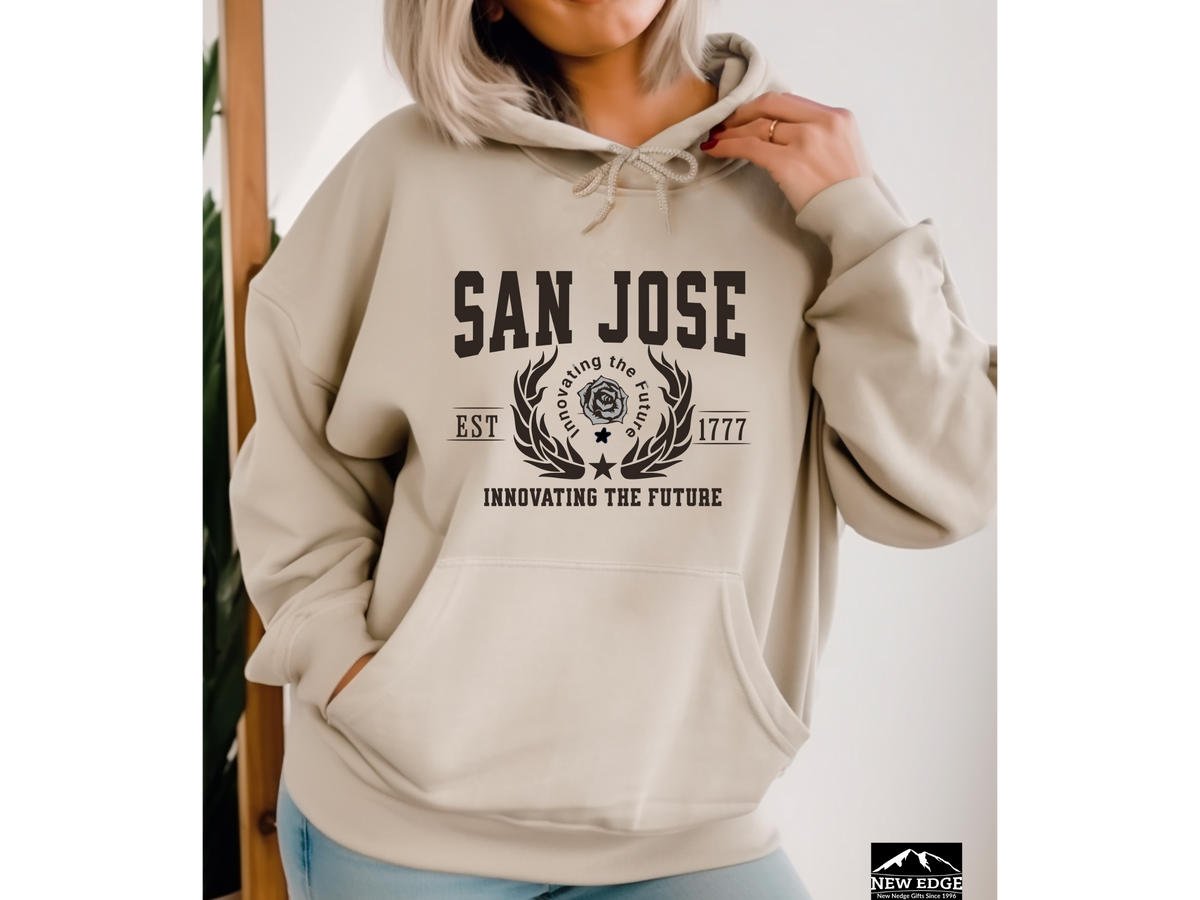 San Jose Legacy Hoodie "Innovating the Future" California City Pride Unisex Hoodie
