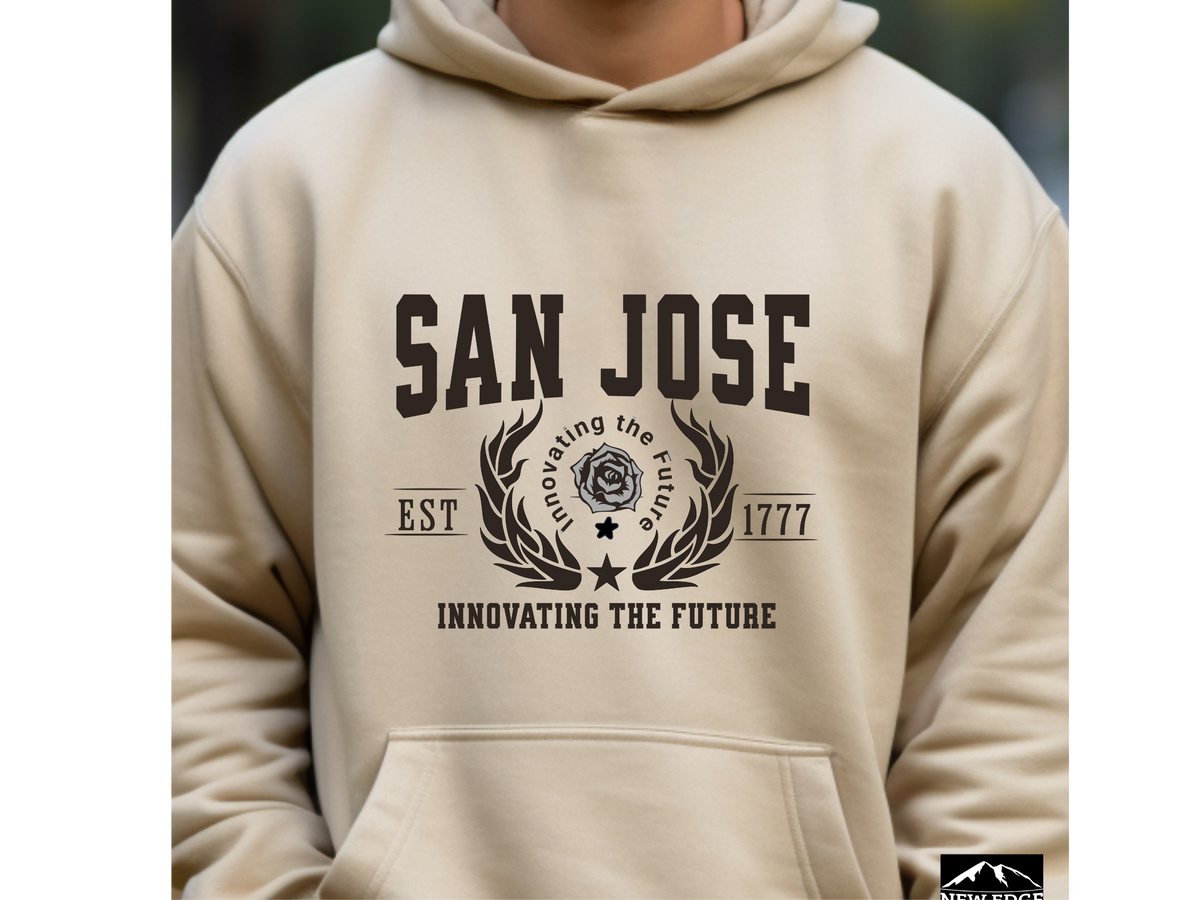 San Jose Legacy Hoodie "Innovating the Future" California City Pride Unisex Hoodie