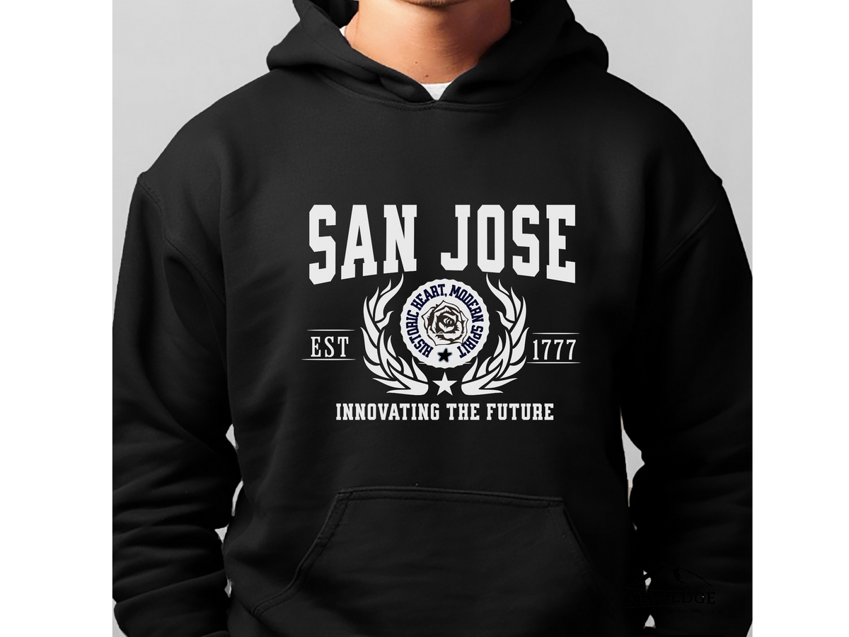 San Jose Legacy Hoodie "Innovating the Future" California City Pride Unisex Hoodie