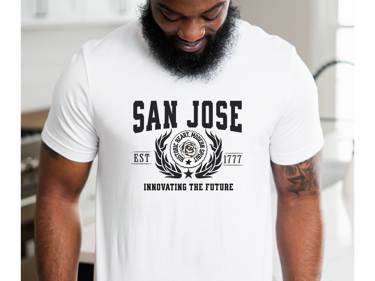 San Jose Legacy T-Shirt – "Innovating the Future" | California City Pride Unisex Tee