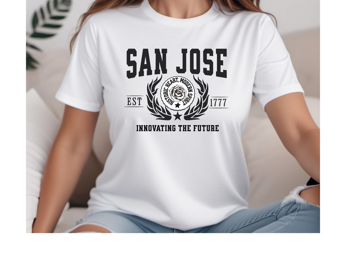 San Jose Legacy T-Shirt – "Innovating the Future" | California City Pride Unisex Tee