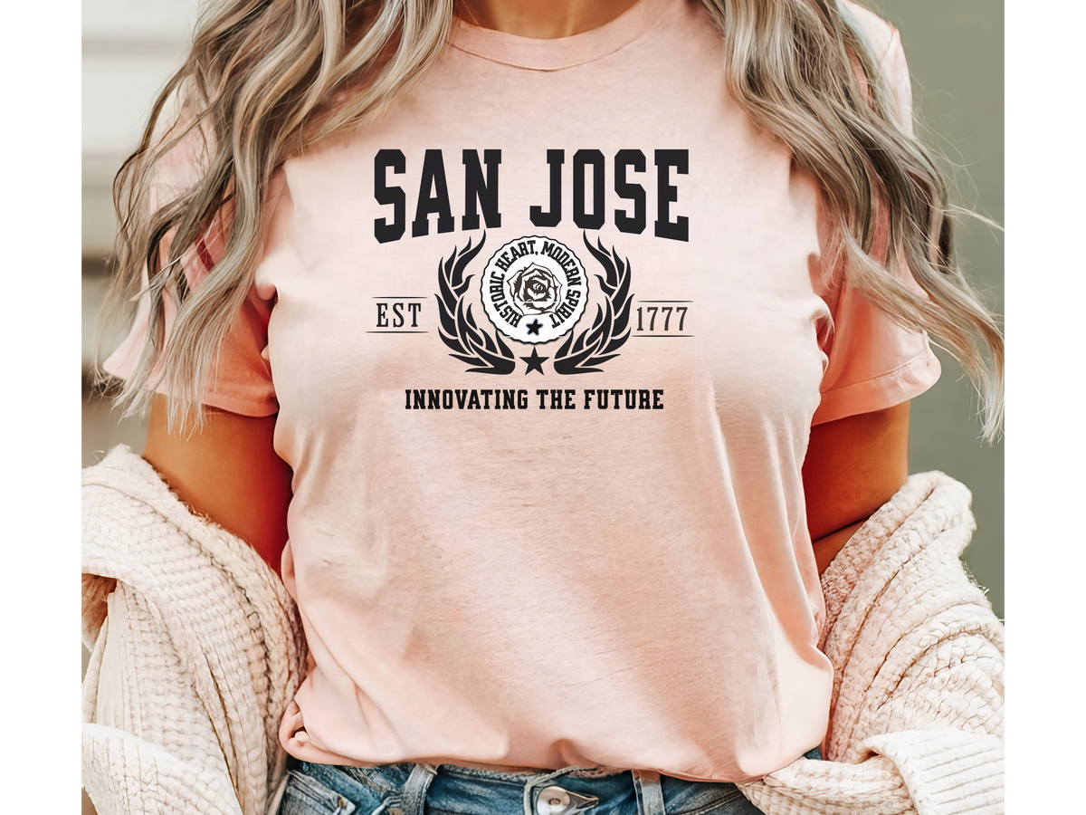 San Jose Legacy T-Shirt – "Innovating the Future" | California City Pride Unisex Tee