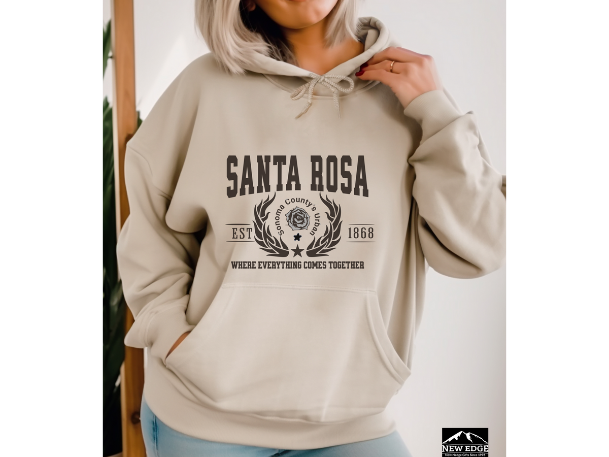 Santa Rosa Legacy Hoodie "Where Everything Comes Together" California Community Pride Unisex