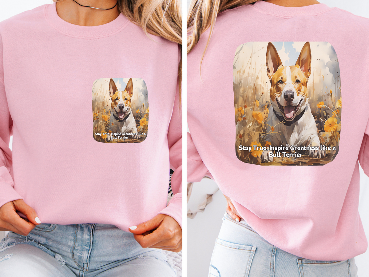 Schnauzer Vigilance Sunflower Sweatshirt – 'Stay Vigilant' Motivational Design – Unisex Dog Lover Apparel