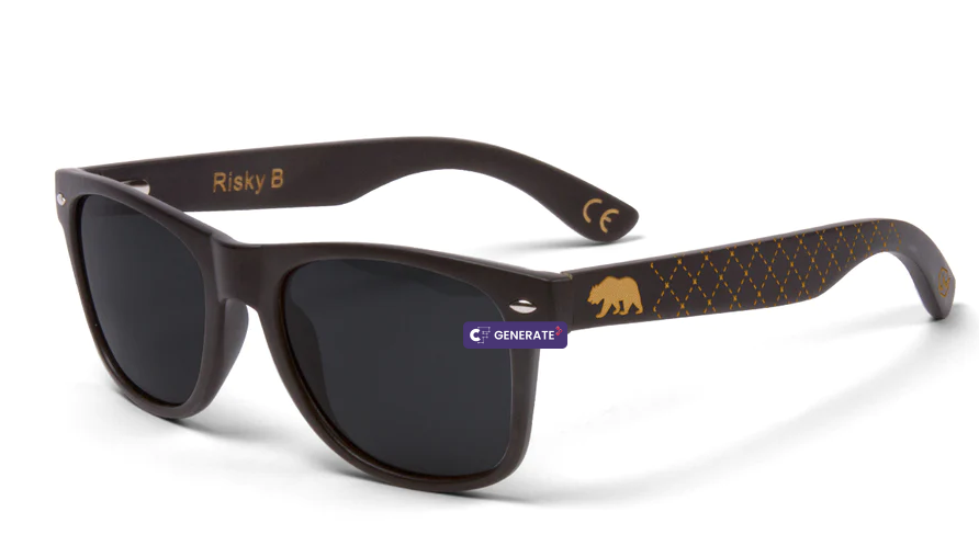 NEW EDGE EYEWEAR RISKY B - CALI BEAR SUNGLASSES