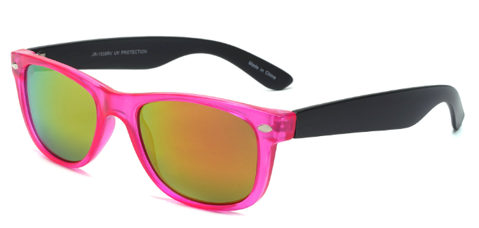 YOUTHFUL VIBRANCE: JR-1535RV NEW EDGE JUNIOR UNISEX SUNGLASSES COLLECTION