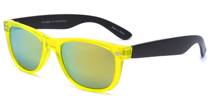 YOUTHFUL VIBRANCE: JR-1535RV NEW EDGE JUNIOR UNISEX SUNGLASSES COLLECTION