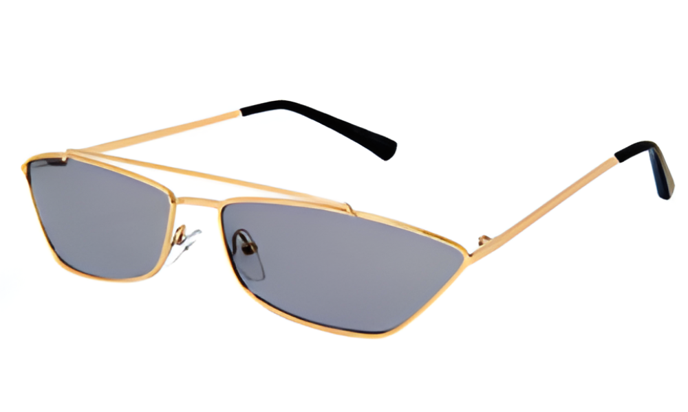 7516CS Colorful Metal Frame Sunglasses – Retro Gradient Unisex Shades | New Edge Gifts & Novelties