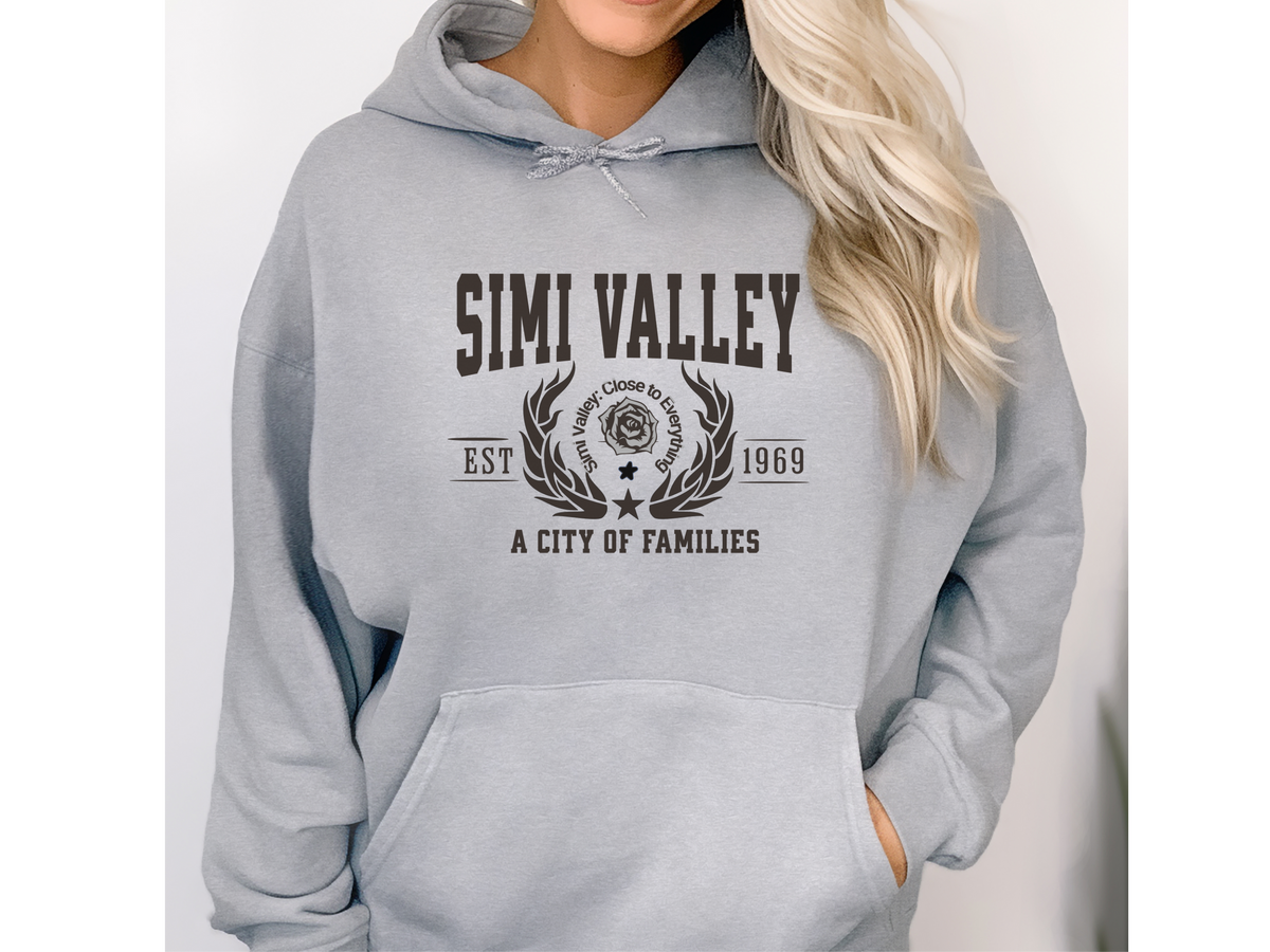Simi Valley Legacy Hoodie "A City of Families" California Community Pride Unisex Sweatshirt