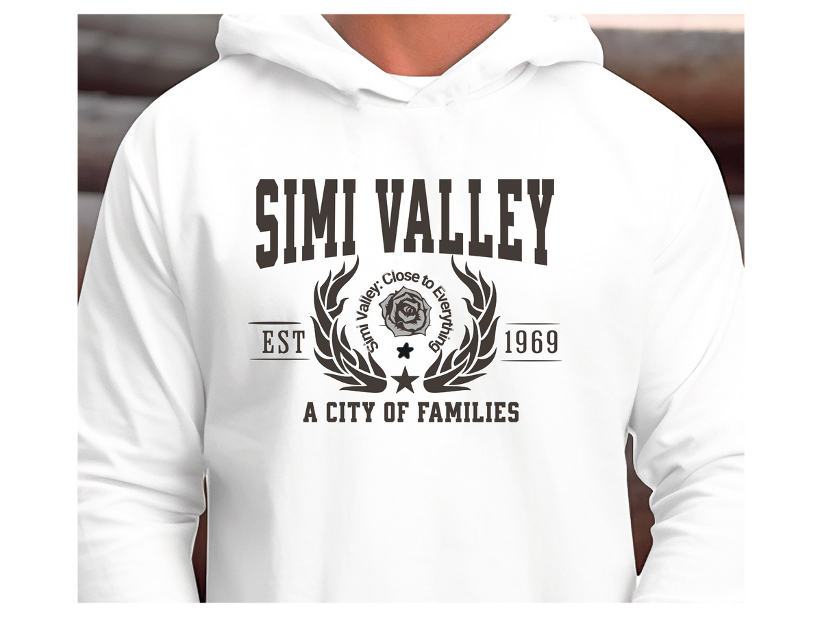 Simi Valley Legacy Hoodie "A City of Families" California Community Pride Unisex Sweatshirt