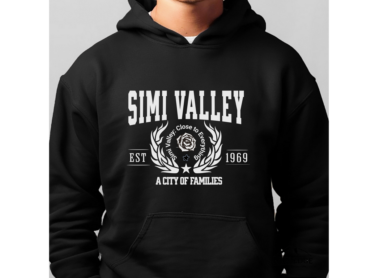 Simi Valley Legacy Hoodie "A City of Families" California Community Pride Unisex Sweatshirt