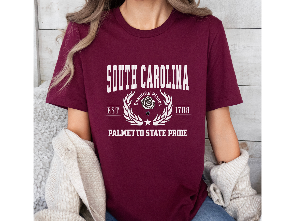 South Carolina State Legacy T-Shirt – Palmetto State Pride | Unisex Southern Heritage Tee