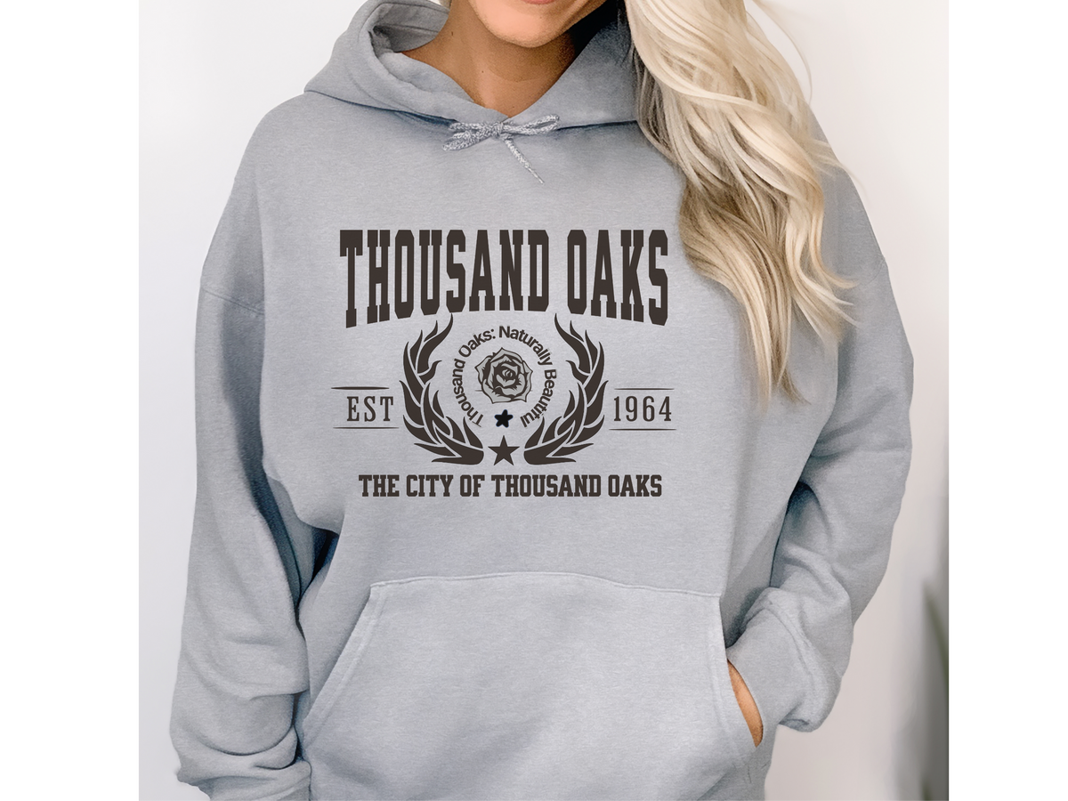 Thousand Oaks Legacy Hoodie "The City of Thousand Oaks" California Community Pride Unisex Sweatshirt