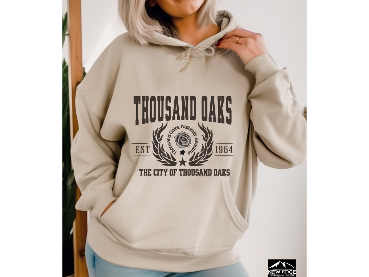 Thousand Oaks Legacy Hoodie "The City of Thousand Oaks" California Community Pride Unisex Sweatshirt