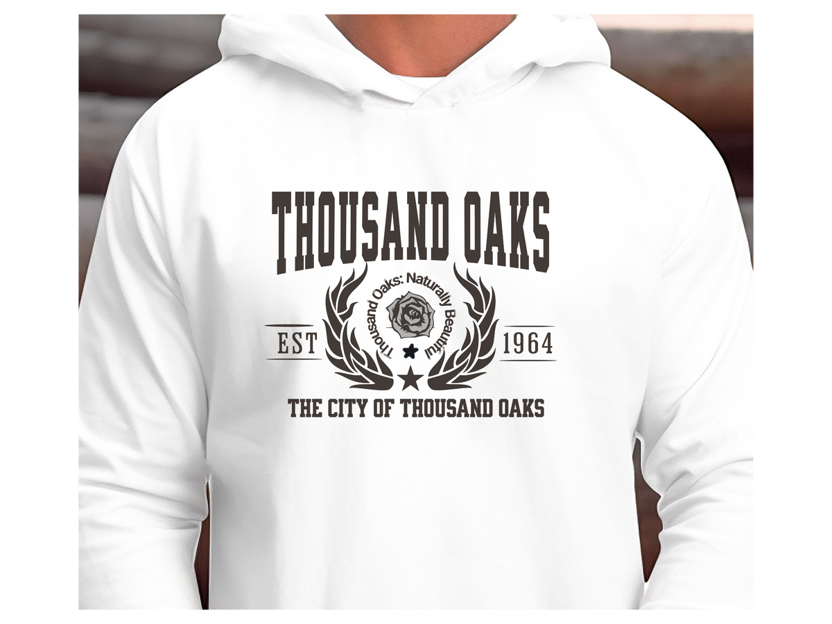Thousand Oaks Legacy Hoodie "The City of Thousand Oaks" California Community Pride Unisex Sweatshirt