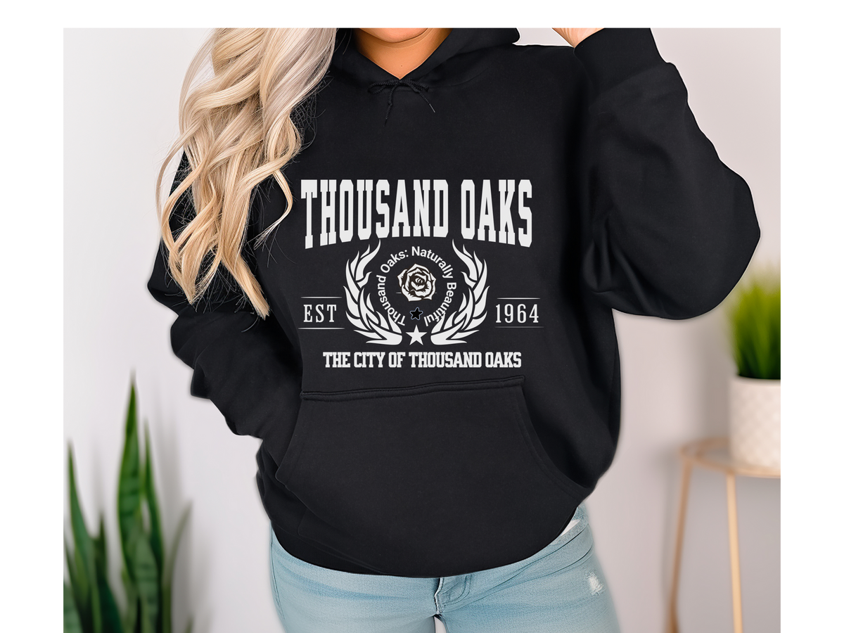 Thousand Oaks Legacy Hoodie "The City of Thousand Oaks" California Community Pride Unisex Sweatshirt