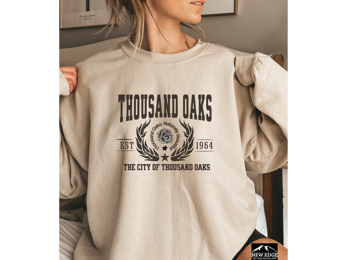 Thousand Oaks Legacy Unisex Sweatshirt "The City of Thousand Oaks" Vintage California Charm