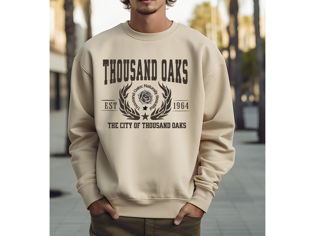 Thousand Oaks Legacy Unisex Sweatshirt "The City of Thousand Oaks" Vintage California Charm