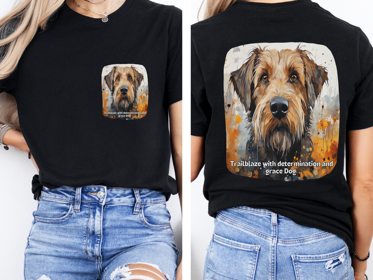 Sunflower Trailblazer Dog T-Shirt – Determination & Grace | Unisex Tee