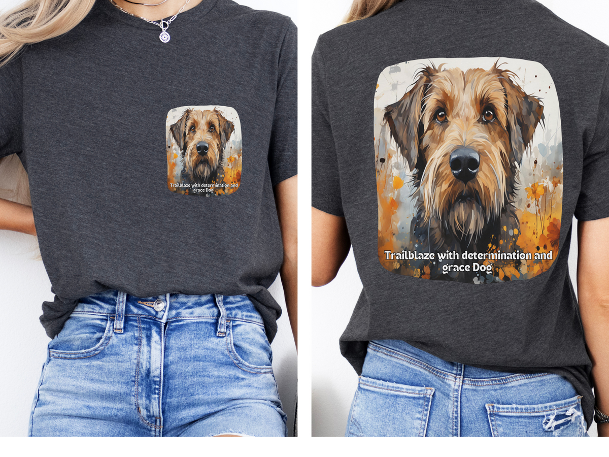 Sunflower Trailblazer Dog T-Shirt – Determination & Grace | Unisex Tee