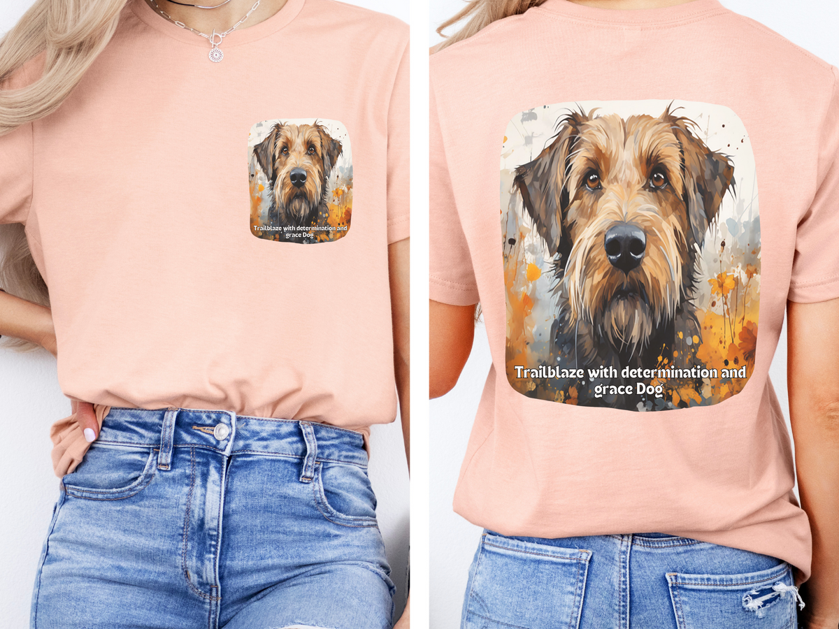 Sunflower Trailblazer Dog T-Shirt – Determination & Grace | Unisex Tee