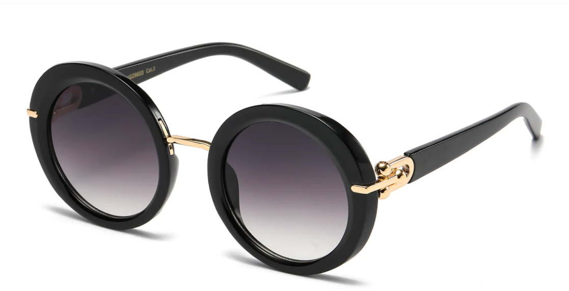 NEW EDGE EYEWEAR VG 8VG29603: ROUND FASHION WOMEN SUNGLASSES FOR ELEGANT STYLE!