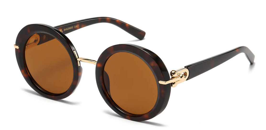 NEW EDGE EYEWEAR VG 8VG29603: ROUND FASHION WOMEN SUNGLASSES FOR ELEGANT STYLE!