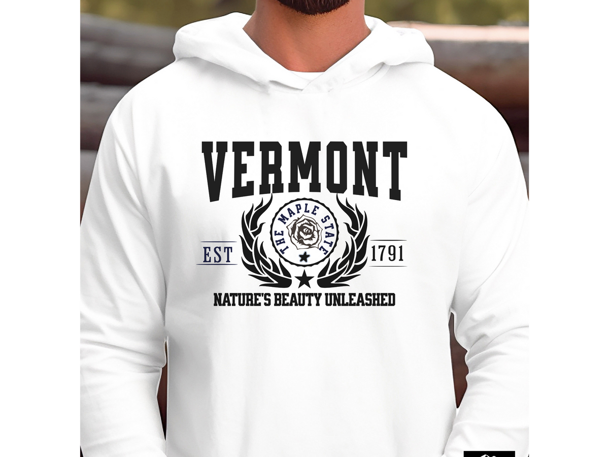 State Legacy Unisex Hoodie – Vermont, Nature's Beauty Unleashed