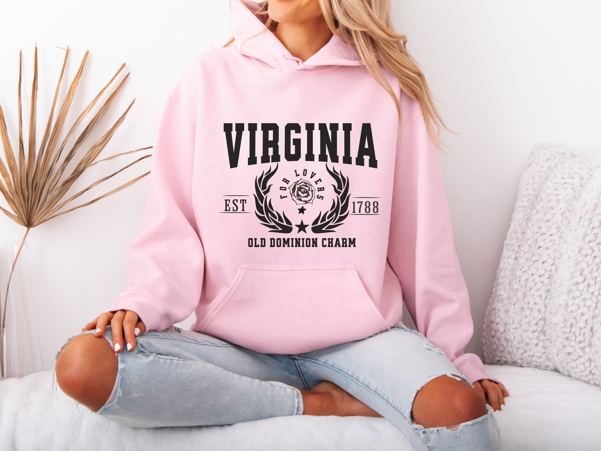 State Legacy Unisex Hoodie – Virginia State, Old Dominion Charm