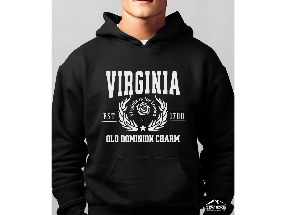 State Legacy Unisex Hoodie – Virginia State, Old Dominion Charm