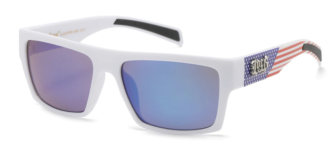 USA FLAG LOCS 8LOC91190-USA SUNGLASSES