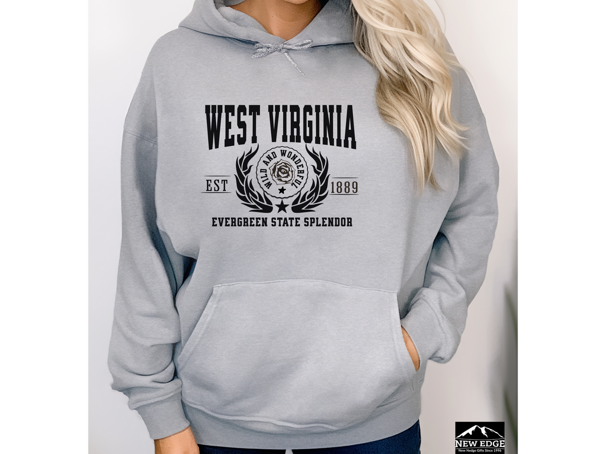 State Legacy Unisex Hoodie – West Virginia, Wild & Wonderful Pride