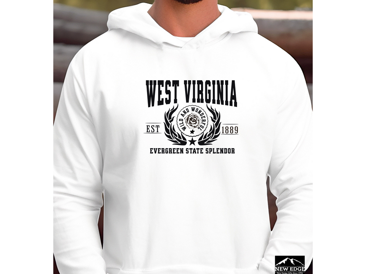 State Legacy Unisex Hoodie – West Virginia, Wild & Wonderful Pride
