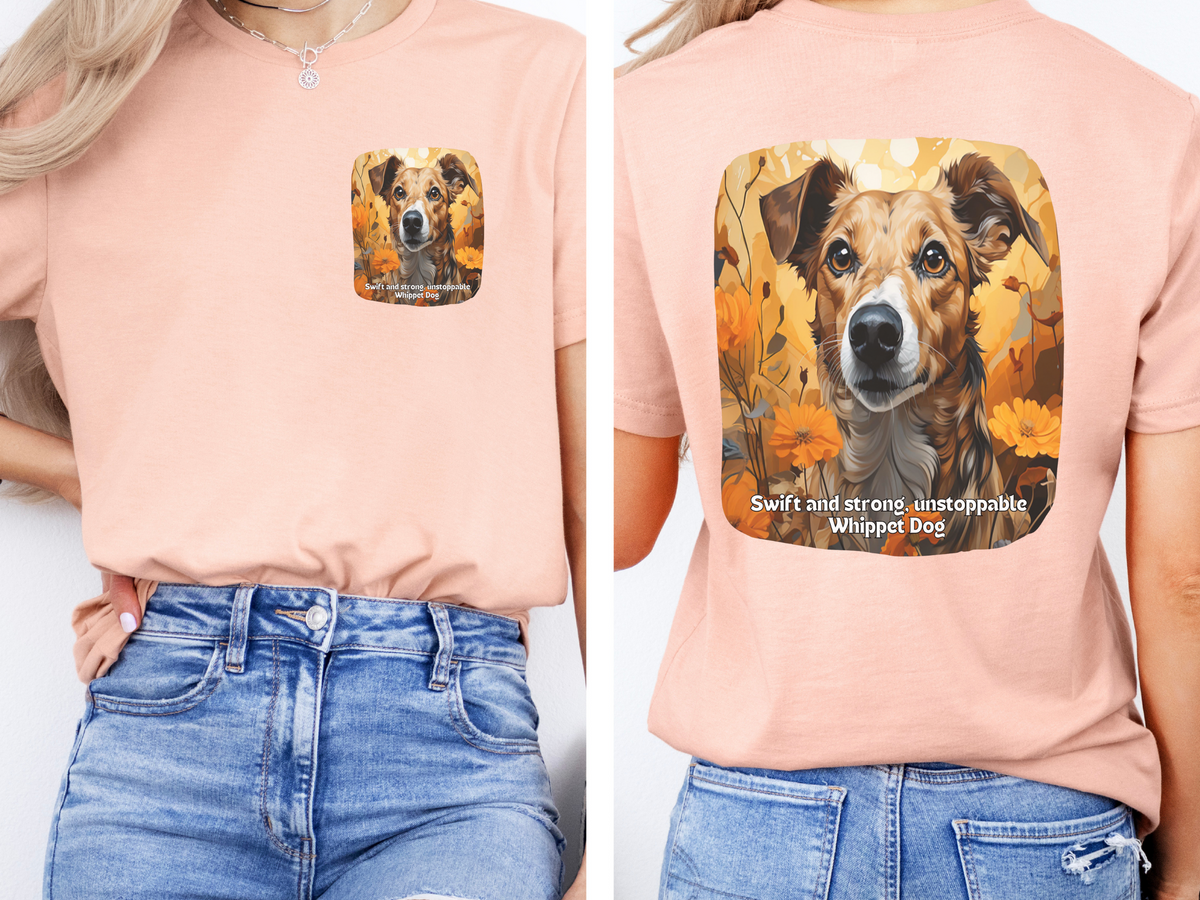 Whippet Dog T-Shirt – Swift, Strong & Unstoppable | Unisex Tee