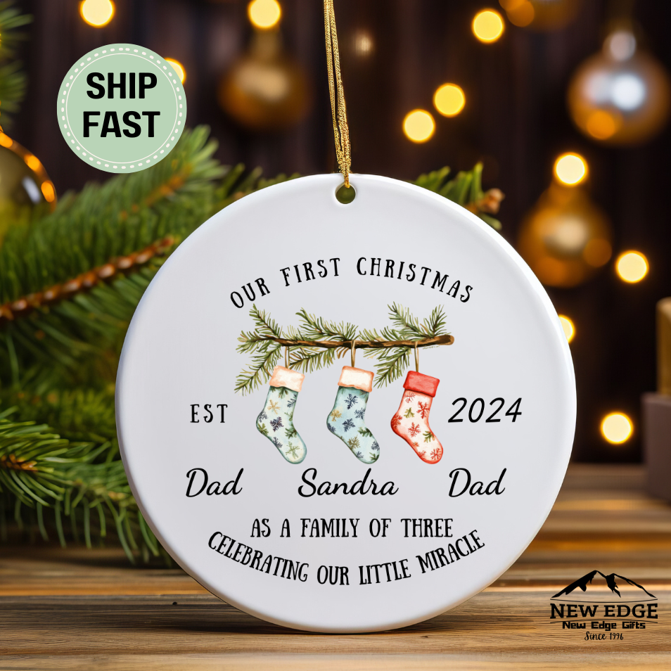 Ceramic Ornament, 4 Shapes